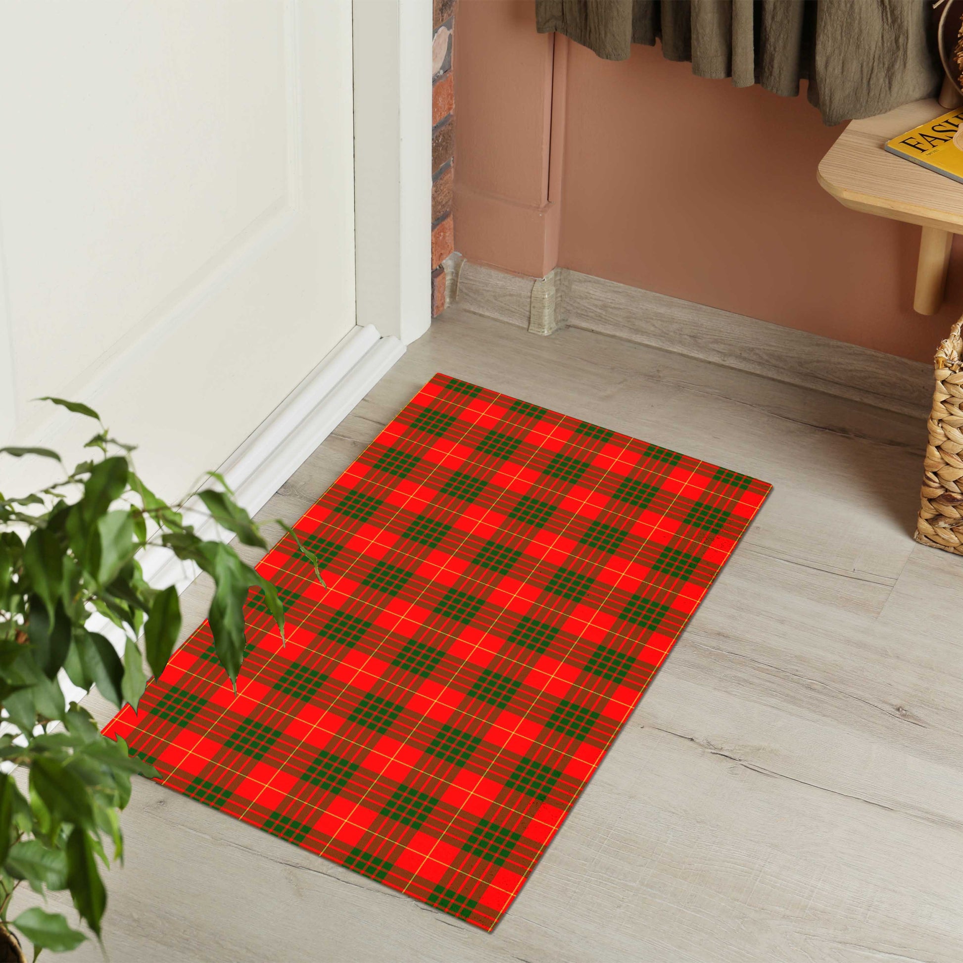 Cameron Modern Tartan Door Mat - Tartanvibesclothing