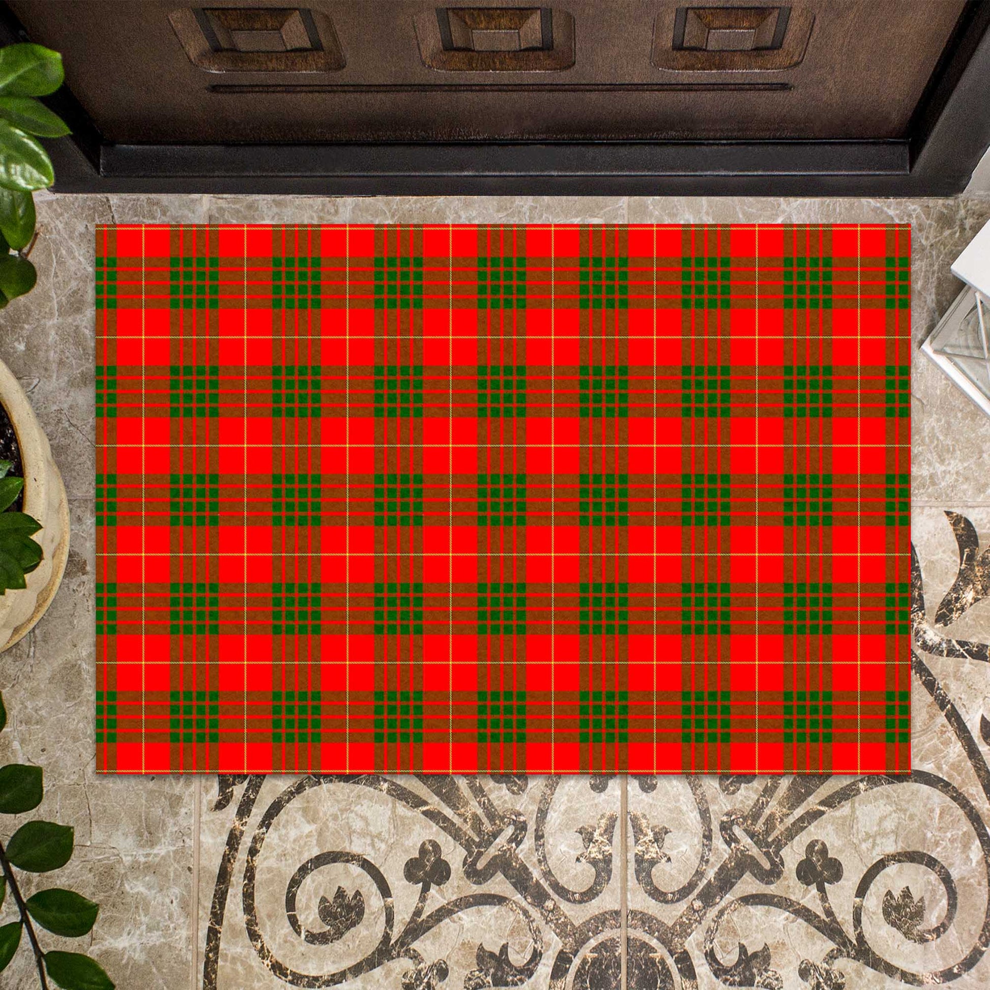 Cameron Modern Tartan Door Mat - Tartanvibesclothing