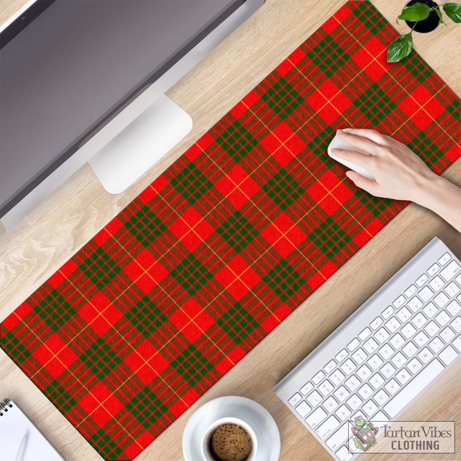 Tartan Vibes Clothing Cameron Modern Tartan Mouse Pad