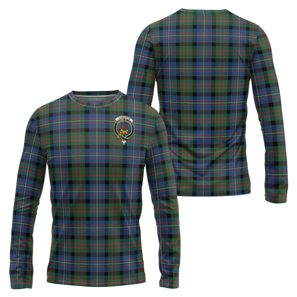 cameron-of-erracht-ancient-tartan-long-sleeve-t-shirt-with-family-crest