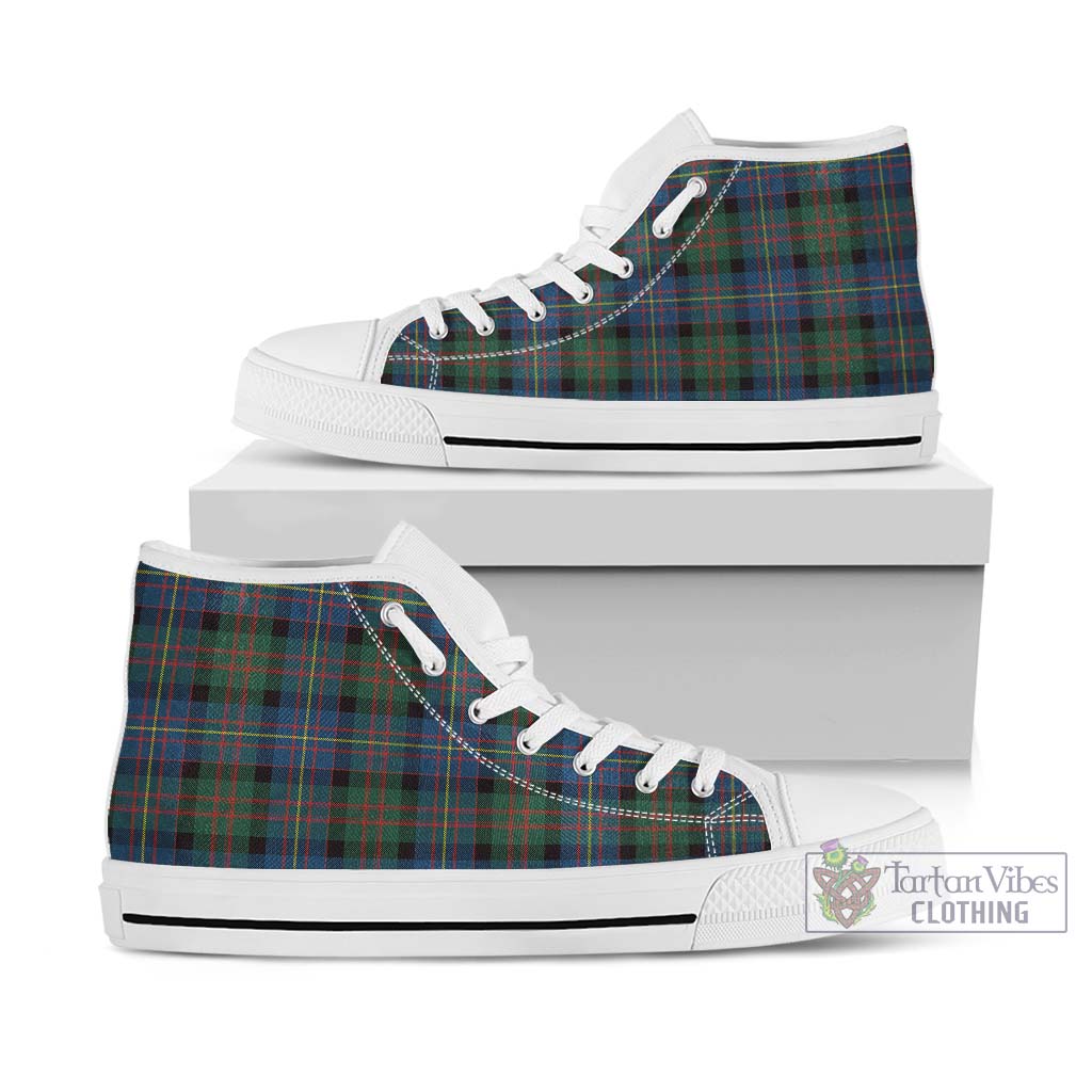 Tartan Vibes Clothing Cameron of Erracht Ancient Tartan High Top Shoes