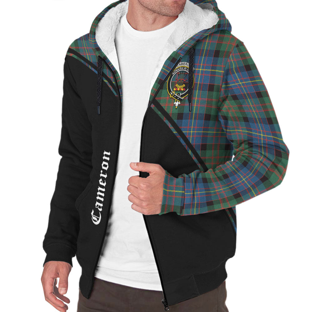 cameron-of-erracht-ancient-tartan-sherpa-hoodie-with-family-crest-curve-style