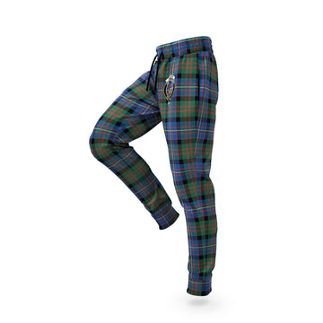 Cameron of Erracht Ancient Tartan Joggers Pants with Family Crest