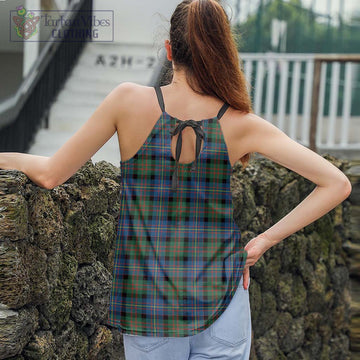 Cameron of Erracht Ancient Tartan Loose Halter Neck Camisole