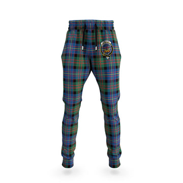 Cameron of Erracht Ancient Tartan Joggers Pants with Family Crest