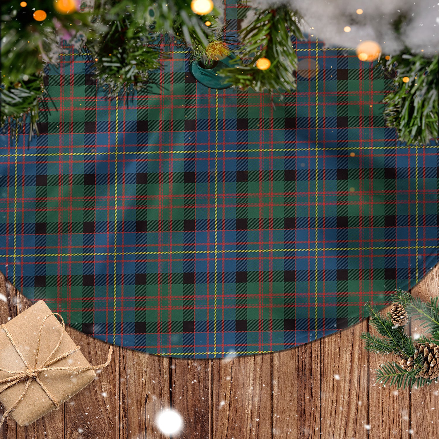 Cameron of Erracht Ancient Tartan Christmas Tree Skirt - Tartanvibesclothing