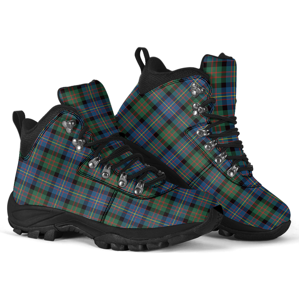 Cameron of Erracht Ancient Tartan Alpine Boots - Tartanvibesclothing