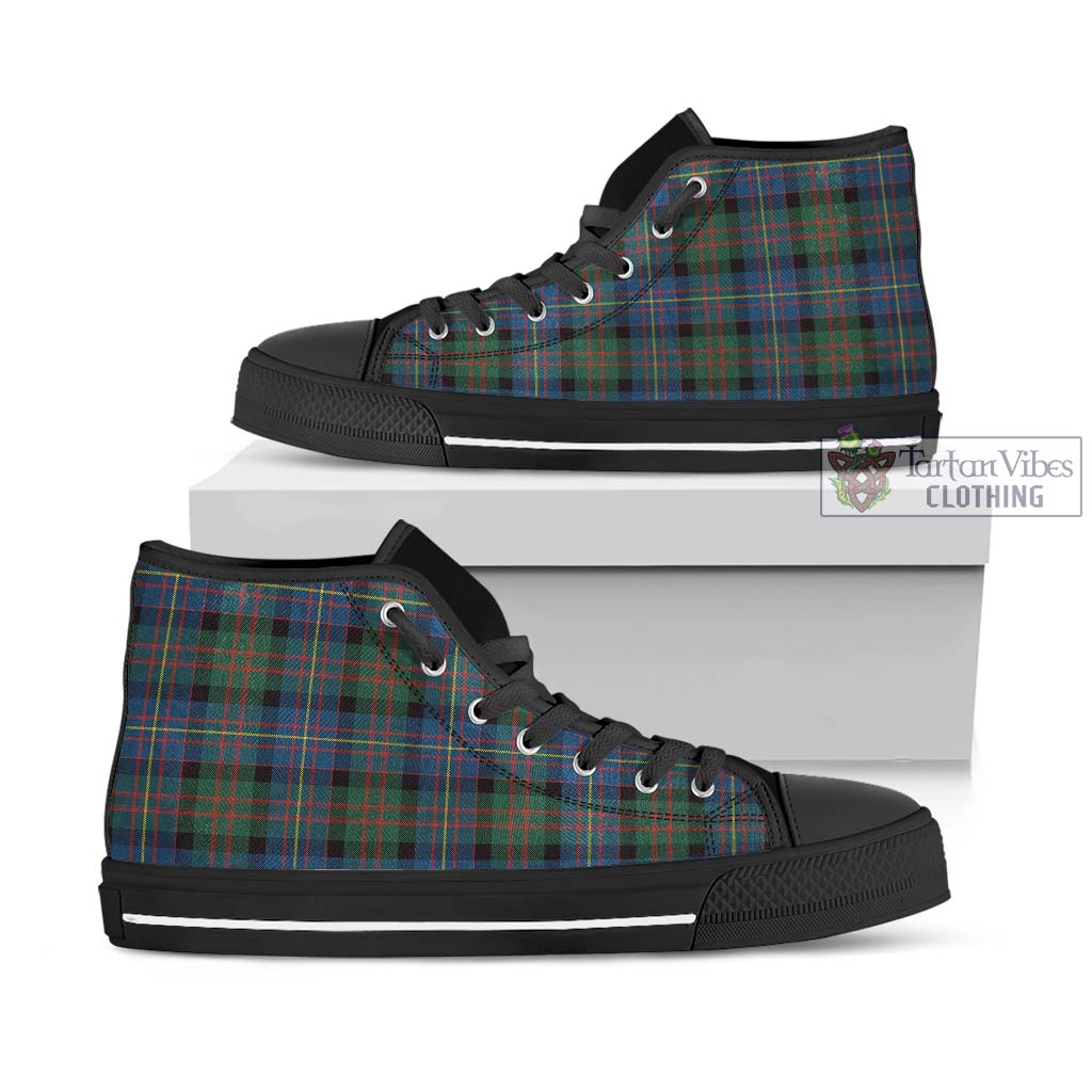 Tartan Vibes Clothing Cameron of Erracht Ancient Tartan High Top Shoes