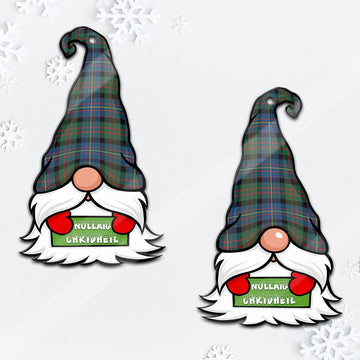 Cameron of Erracht Ancient Gnome Christmas Ornament with His Tartan Christmas Hat