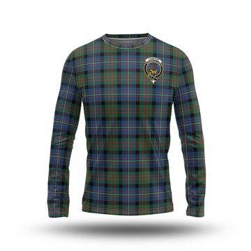 Cameron of Erracht Ancient Tartan Long Sleeve T-Shirt with Family Crest