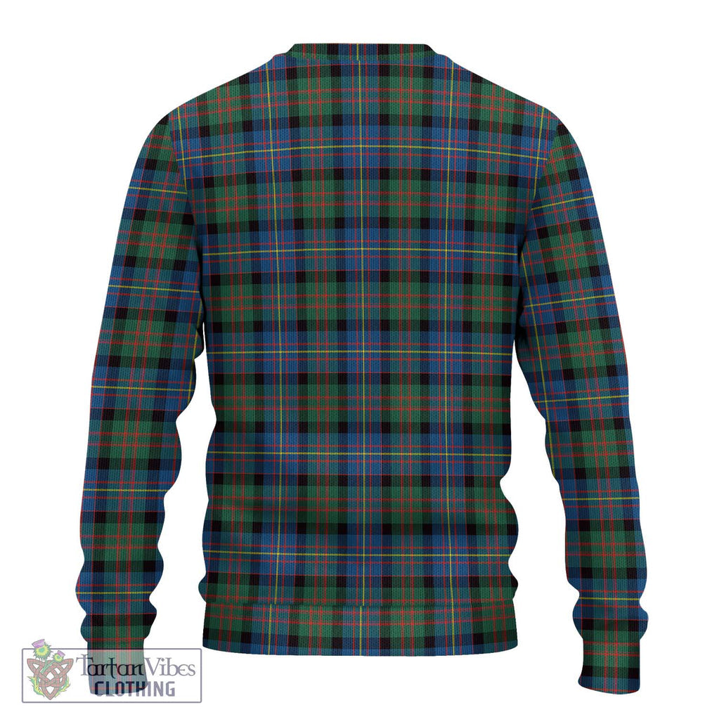 Cameron of Erracht Ancient Tartan Knitted Sweater with Family Crest DNA In Me Style - Tartanvibesclothing Shop