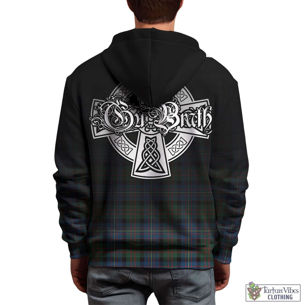 Tartan Vibes Clothing Cameron of Erracht Ancient Tartan Hoodie Featuring Alba Gu Brath Family Crest Celtic Inspired