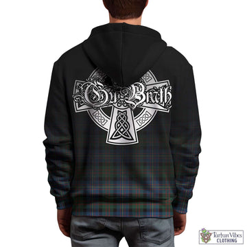 Cameron of Erracht Ancient Tartan Hoodie Featuring Alba Gu Brath Family Crest Celtic Inspired