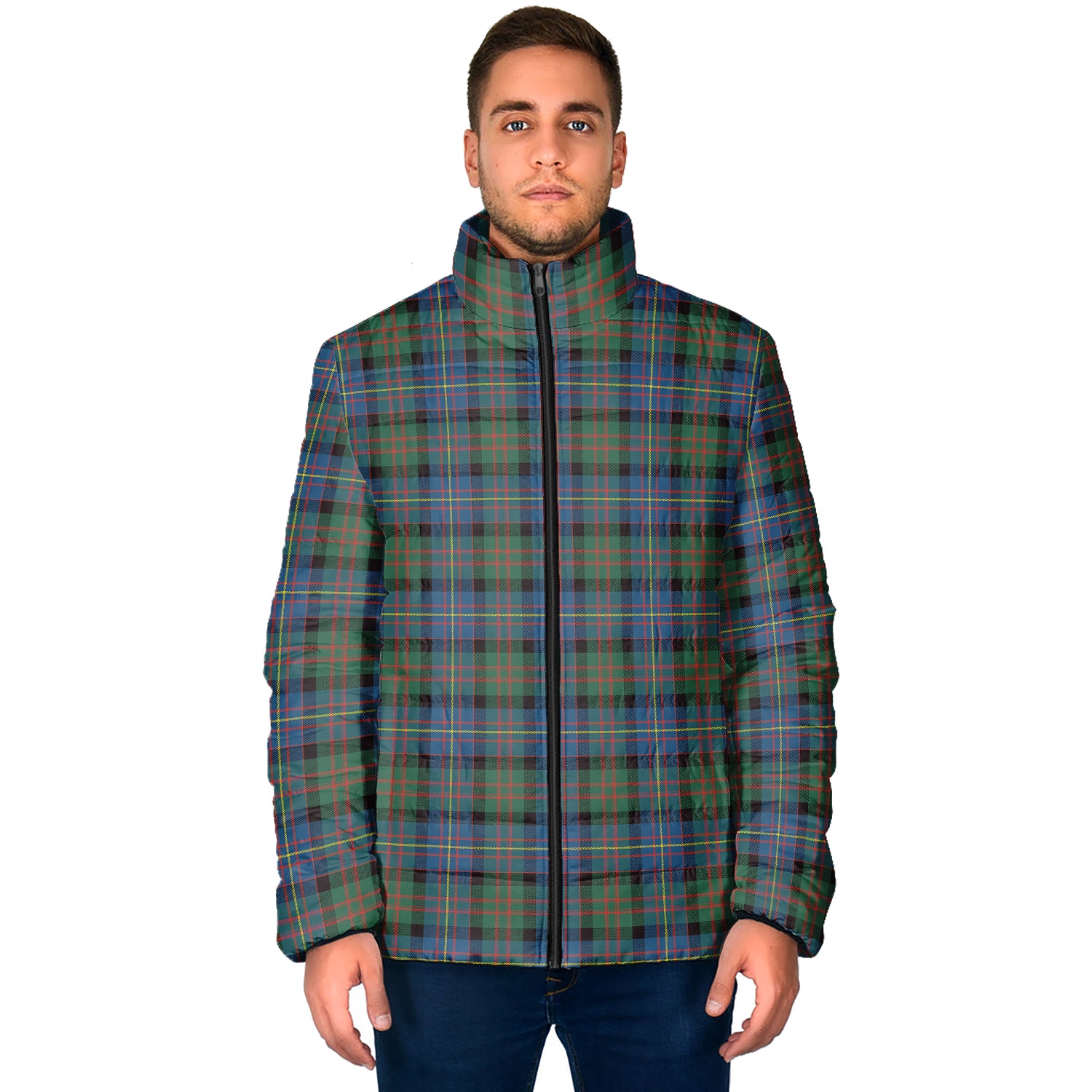 Cameron of Erracht Ancient Tartan Padded Jacket - Tartan Vibes Clothing