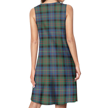 Cameron of Erracht Ancient Tartan Womens Casual Dresses