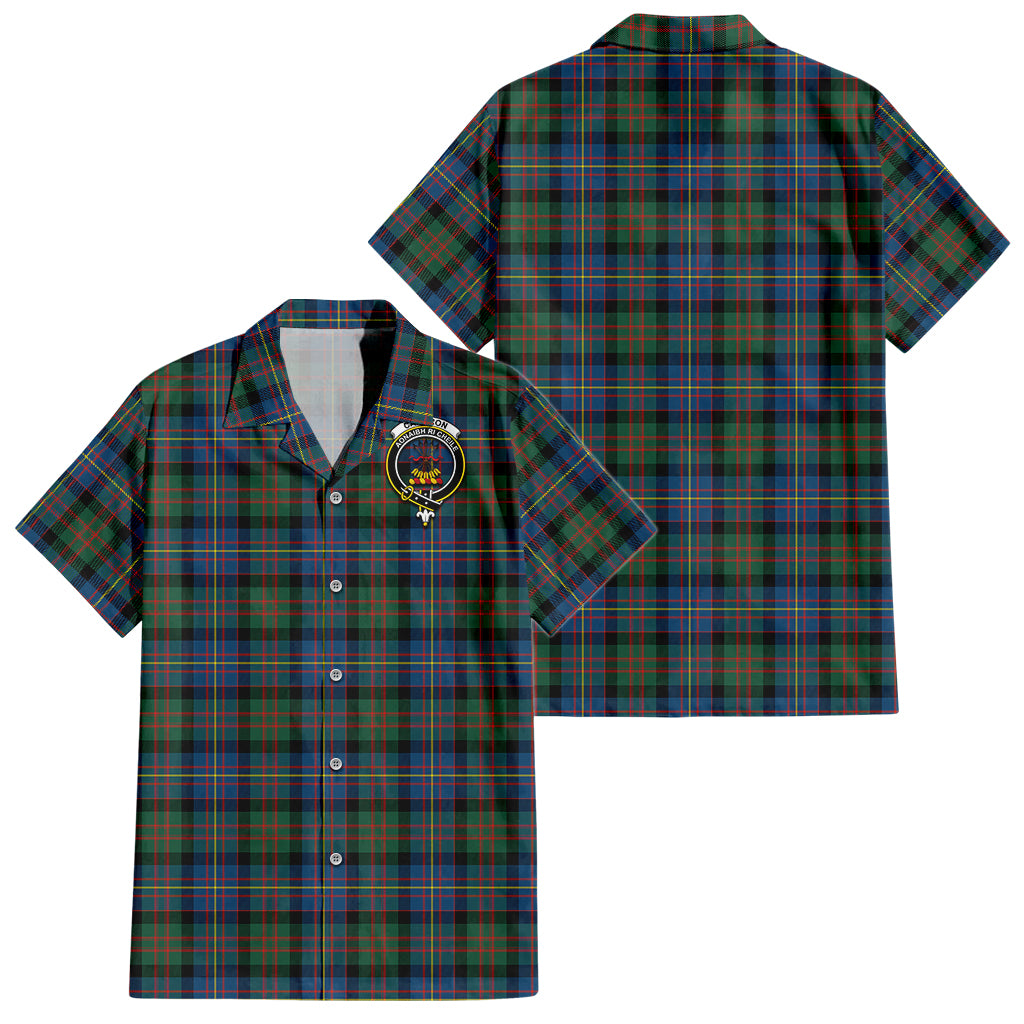 cameron-of-erracht-ancient-tartan-short-sleeve-button-down-shirt-with-family-crest