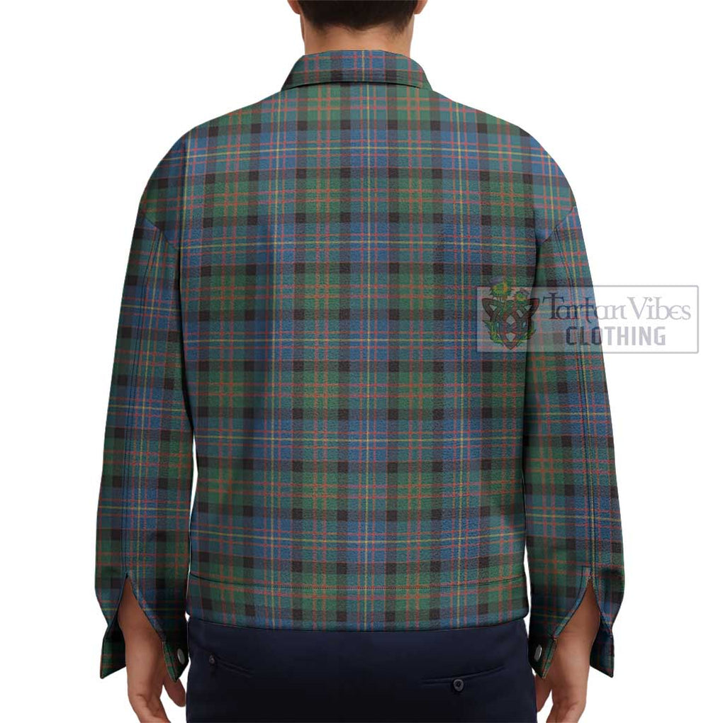 Cameron of Erracht Ancient Tartan Unisex Lapel Cotton Jacket - Tartan Vibes Clothing