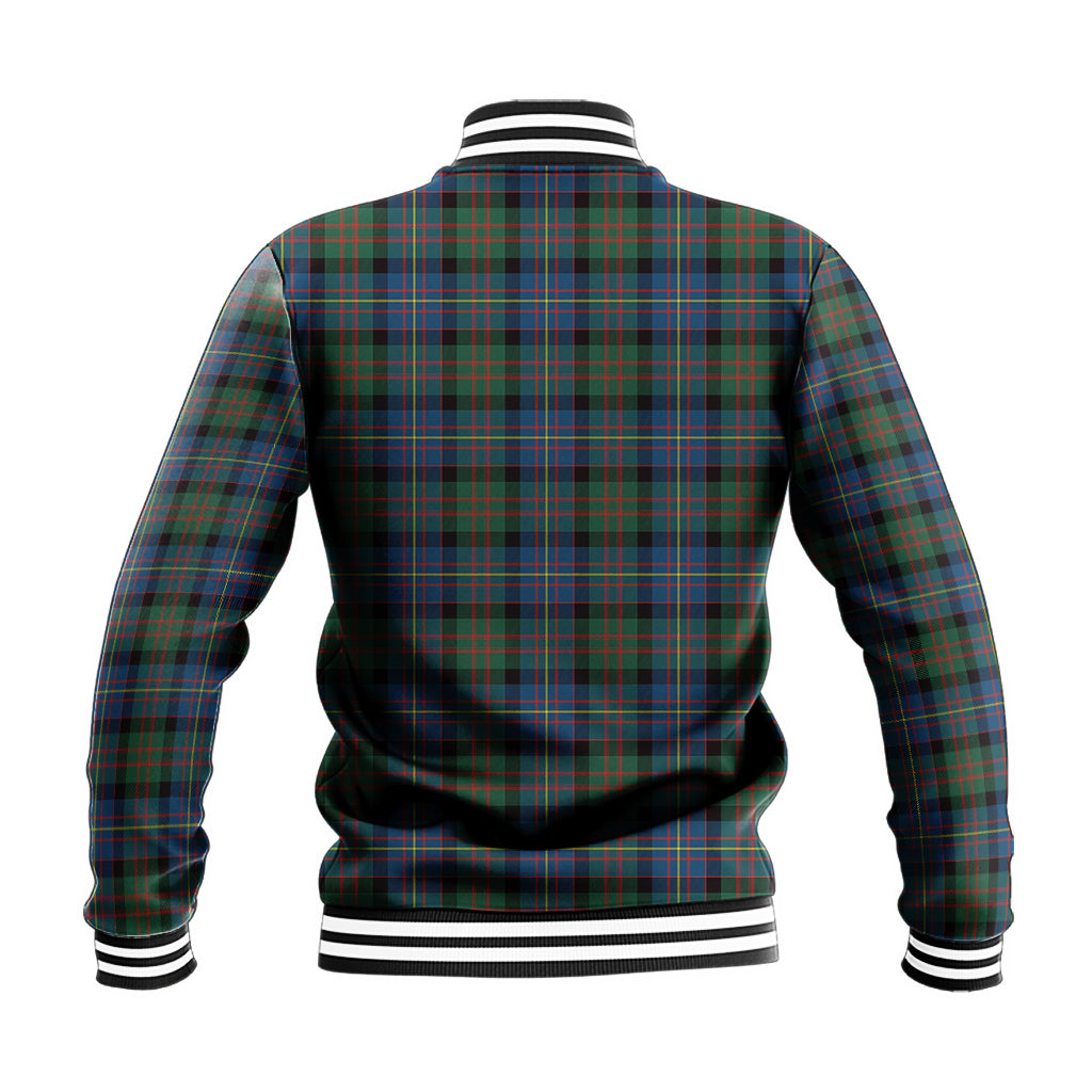 Cameron of Erracht Ancient Tartan Baseball Jacket with Family Crest - Tartan Vibes Clothing