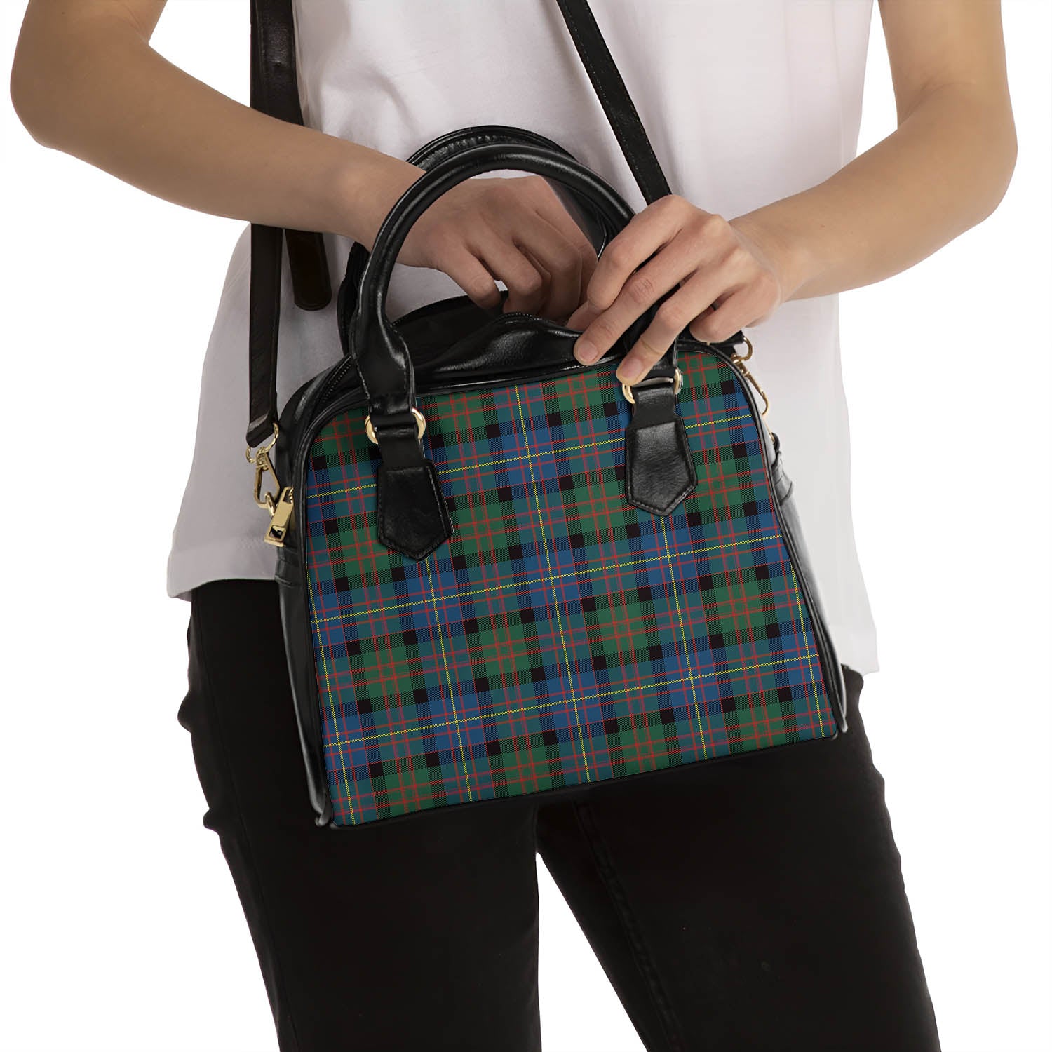 Cameron of Erracht Ancient Tartan Shoulder Handbags - Tartanvibesclothing