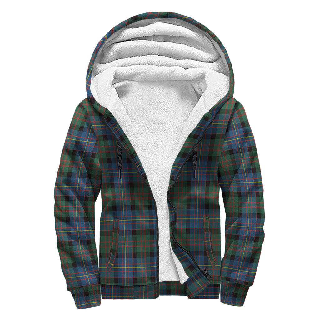 cameron-of-erracht-ancient-tartan-sherpa-hoodie-with-family-crest