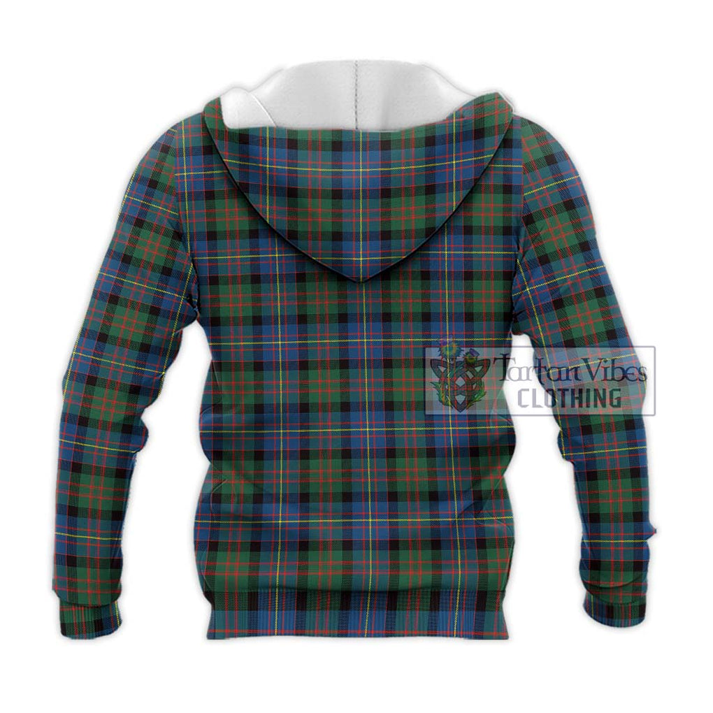 Cameron of Erracht Ancient Tartan Knitted Hoodie with Family Crest DNA In Me Style - Tartanvibesclothing Shop