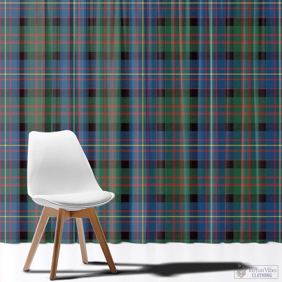 Cameron of Erracht Ancient Tartan Window Curtain