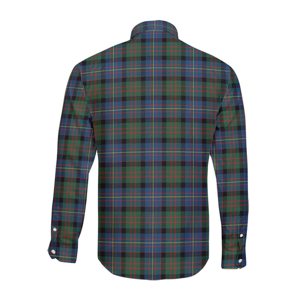 cameron-of-erracht-ancient-tartan-long-sleeve-button-up-shirt-with-family-crest