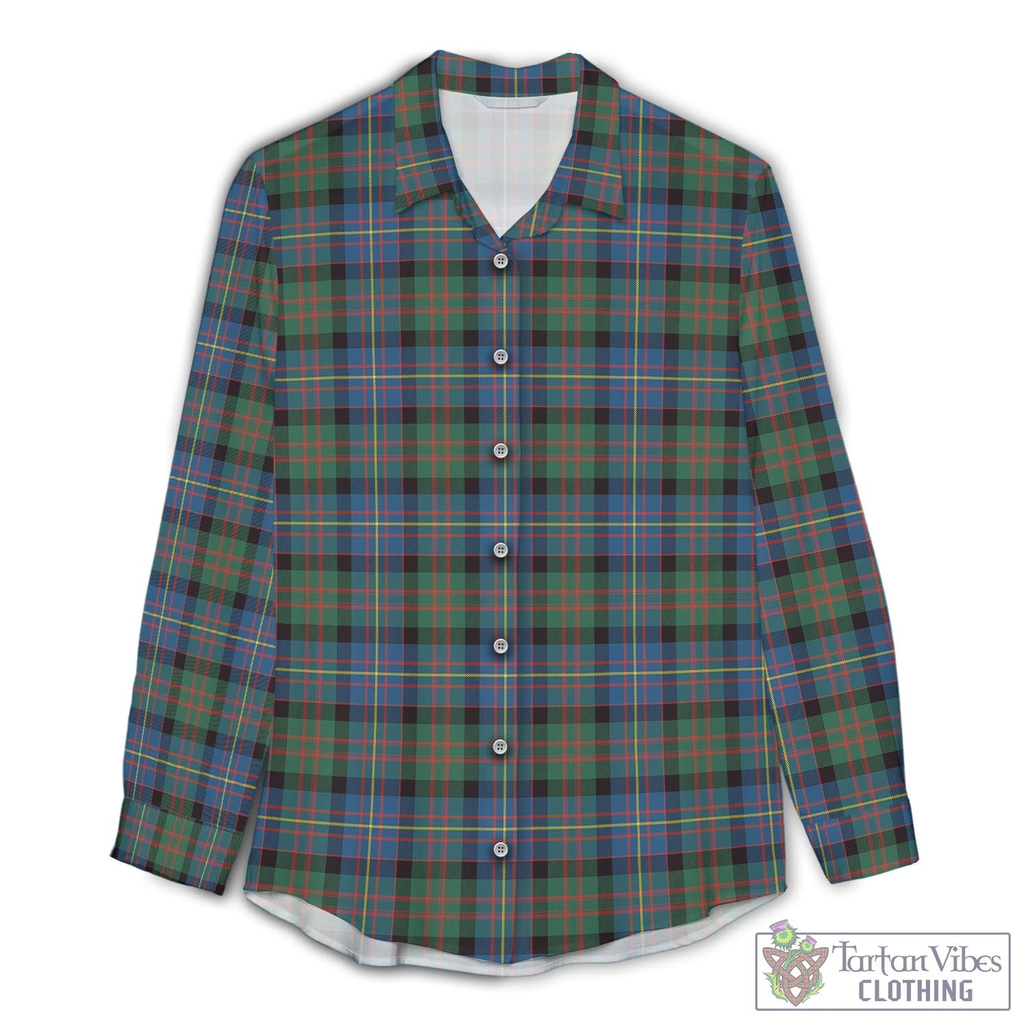 Cameron of Erracht Ancient Tartan Womens Casual Shirt