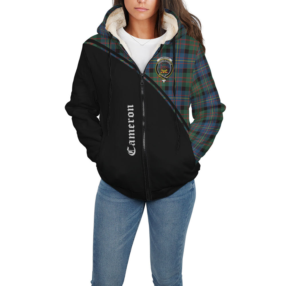 cameron-of-erracht-ancient-tartan-sherpa-hoodie-with-family-crest-curve-style