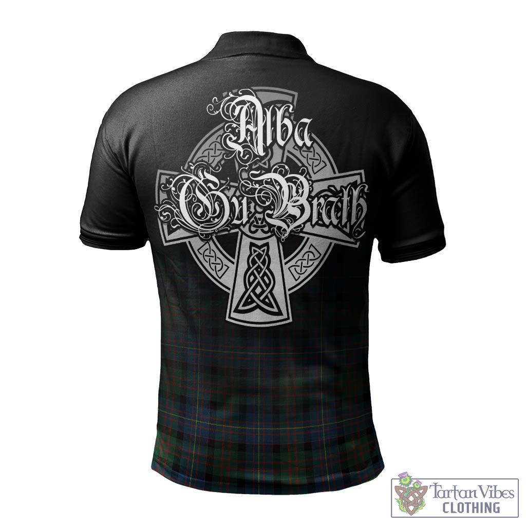 Tartan Vibes Clothing Cameron of Erracht Ancient Tartan Polo Shirt Featuring Alba Gu Brath Family Crest Celtic Inspired