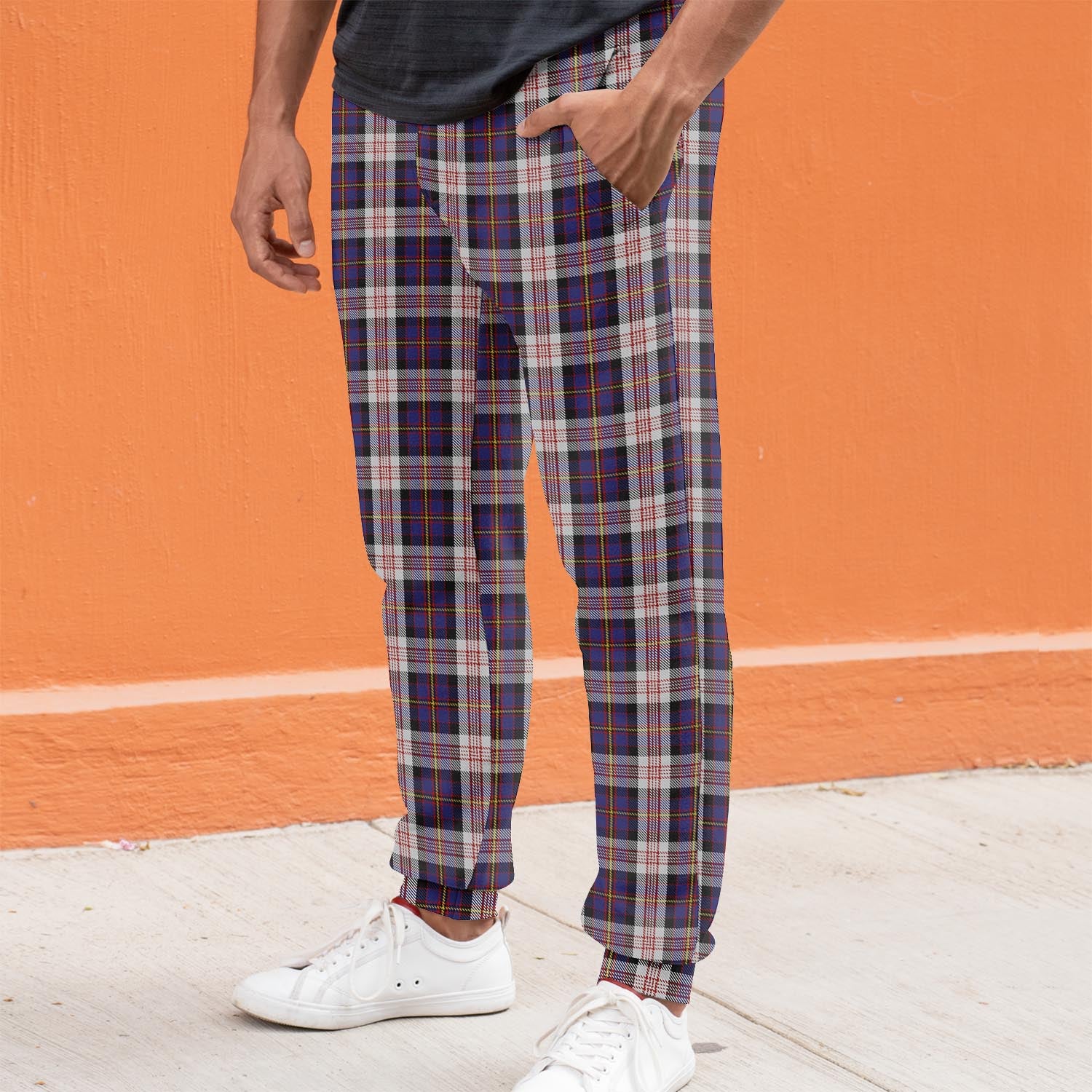 Cameron of Erracht Dress Tartan Joggers Pants S - Tartan Vibes Clothing