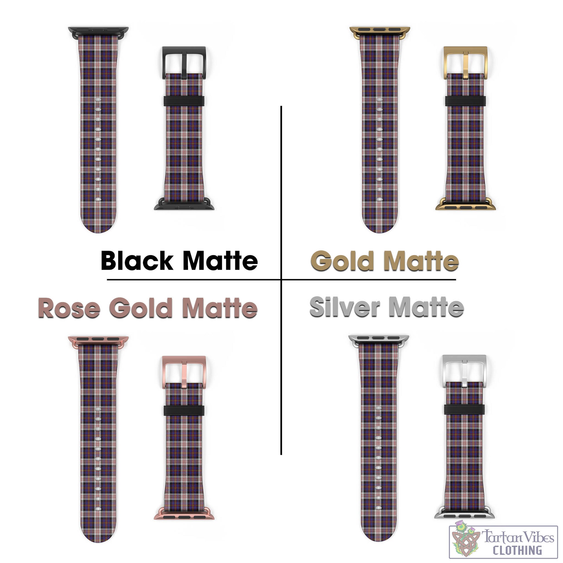 Tartan Vibes Clothing Cameron of Erracht Dress Tartan Watch Band