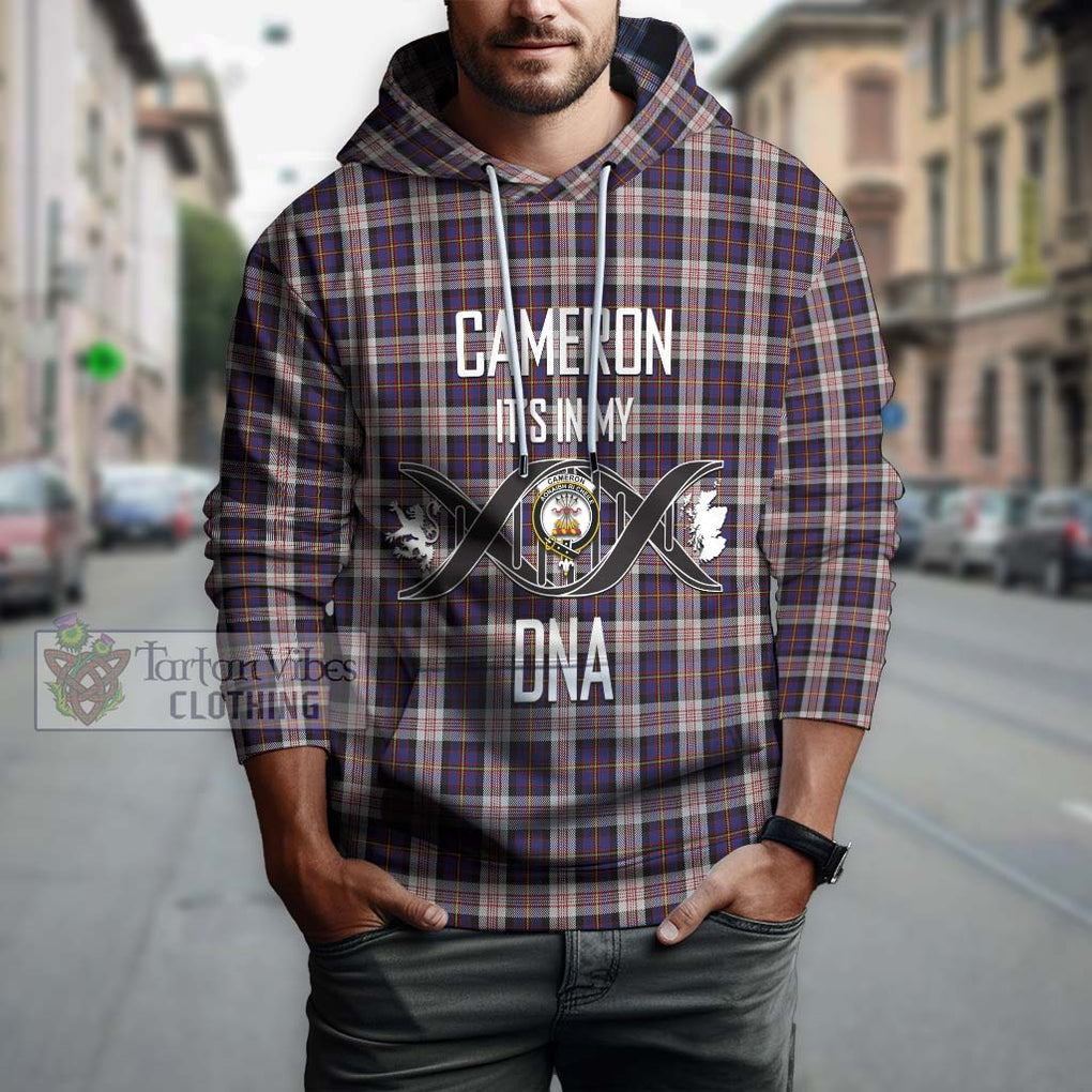 Cameron of Erracht Dress Tartan Hoodie with Family Crest DNA In Me Style Pullover Hoodie - Tartanvibesclothing Shop