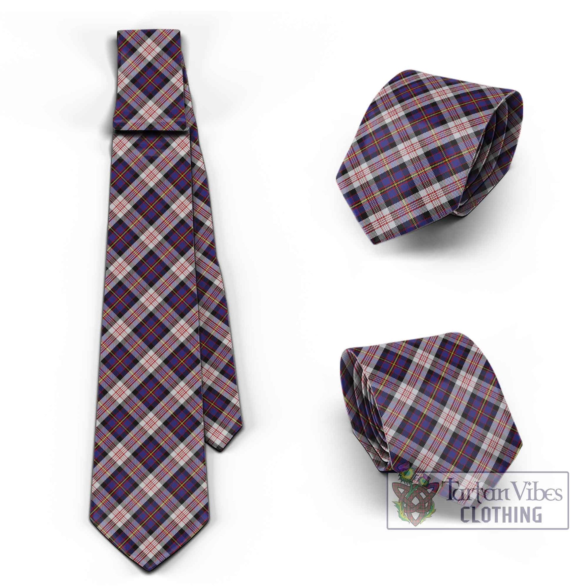 Tartan Vibes Clothing Cameron of Erracht Dress Tartan Classic Necktie Cross Style