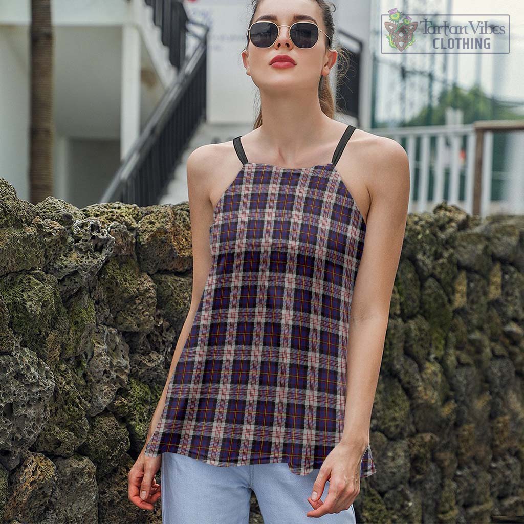 Tartan Vibes Clothing Cameron of Erracht Dress Tartan Loose Halter Neck Camisole