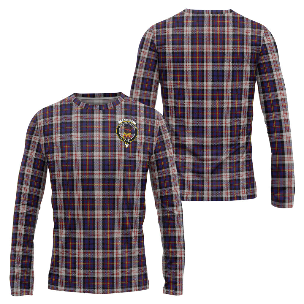 cameron-of-erracht-dress-tartan-long-sleeve-t-shirt-with-family-crest