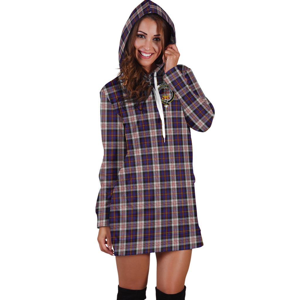 Cameron of Erracht Dress Tartan Hoodie Dress with Family Crest - Tartan Vibes Clothing