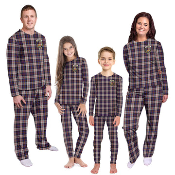 Cameron of Erracht Dress Tartan Pajamas Family Set with Family Crest