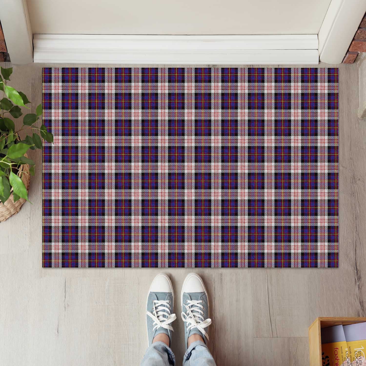 Cameron of Erracht Dress Tartan Door Mat - Tartanvibesclothing