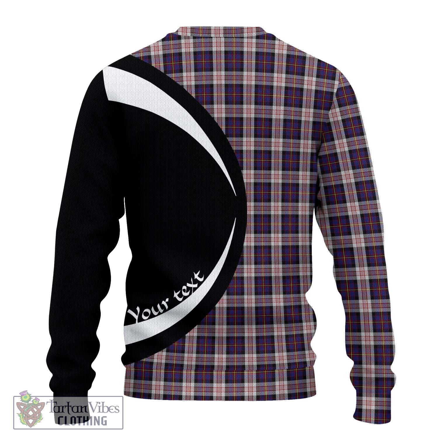 Cameron of Erracht Dress Tartan Ugly Sweater with Family Crest Circle Style - Tartan Vibes Clothing