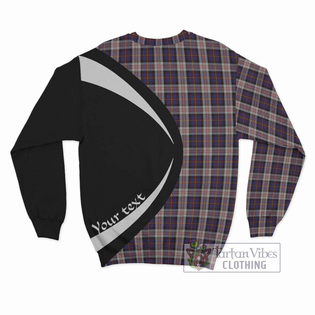 Cameron of Erracht Dress Tartan Sweatshirt with Family Crest Circle Style - Tartan Vibes Clothing