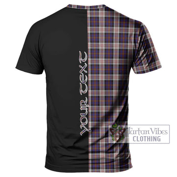 Cameron of Erracht Dress Tartan T-Shirt with Family Crest and Half Of Me Style