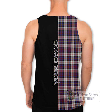 Cameron of Erracht Dress Tartan Men's Tank Top with Family Crest and Half Of Me Style