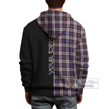 Cameron of Erracht Dress Tartan Hoodie with Family Crest and Half Of Me Style