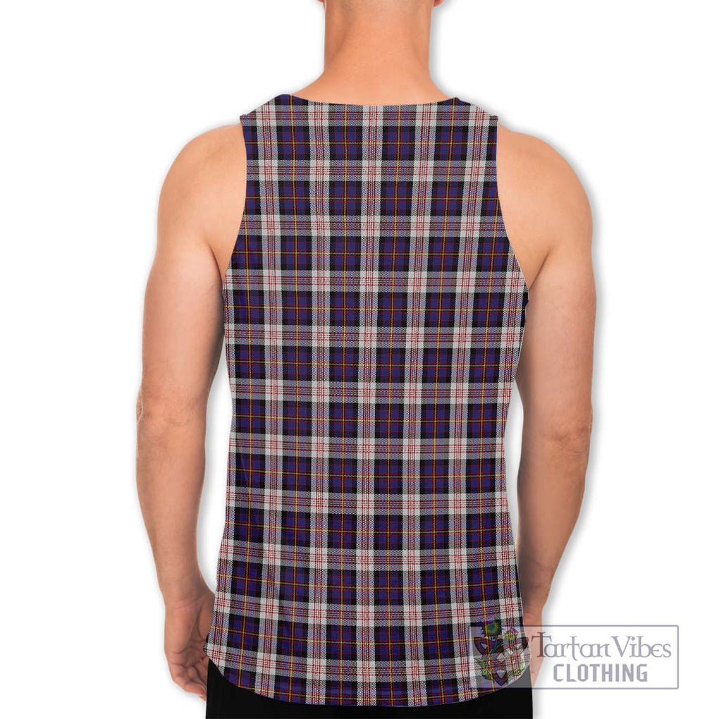 Cameron of Erracht Dress Tartan Men's Tank Top with Family Crest DNA In Me Style - Tartanvibesclothing Shop