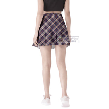 Cameron of Erracht Dress Tartan Women's Plated Mini Skirt Cross Style