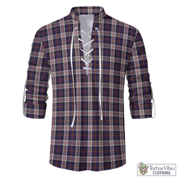 Cameron of Erracht Dress Tartan Men's Scottish Traditional Jacobite Ghillie Kilt Shirt