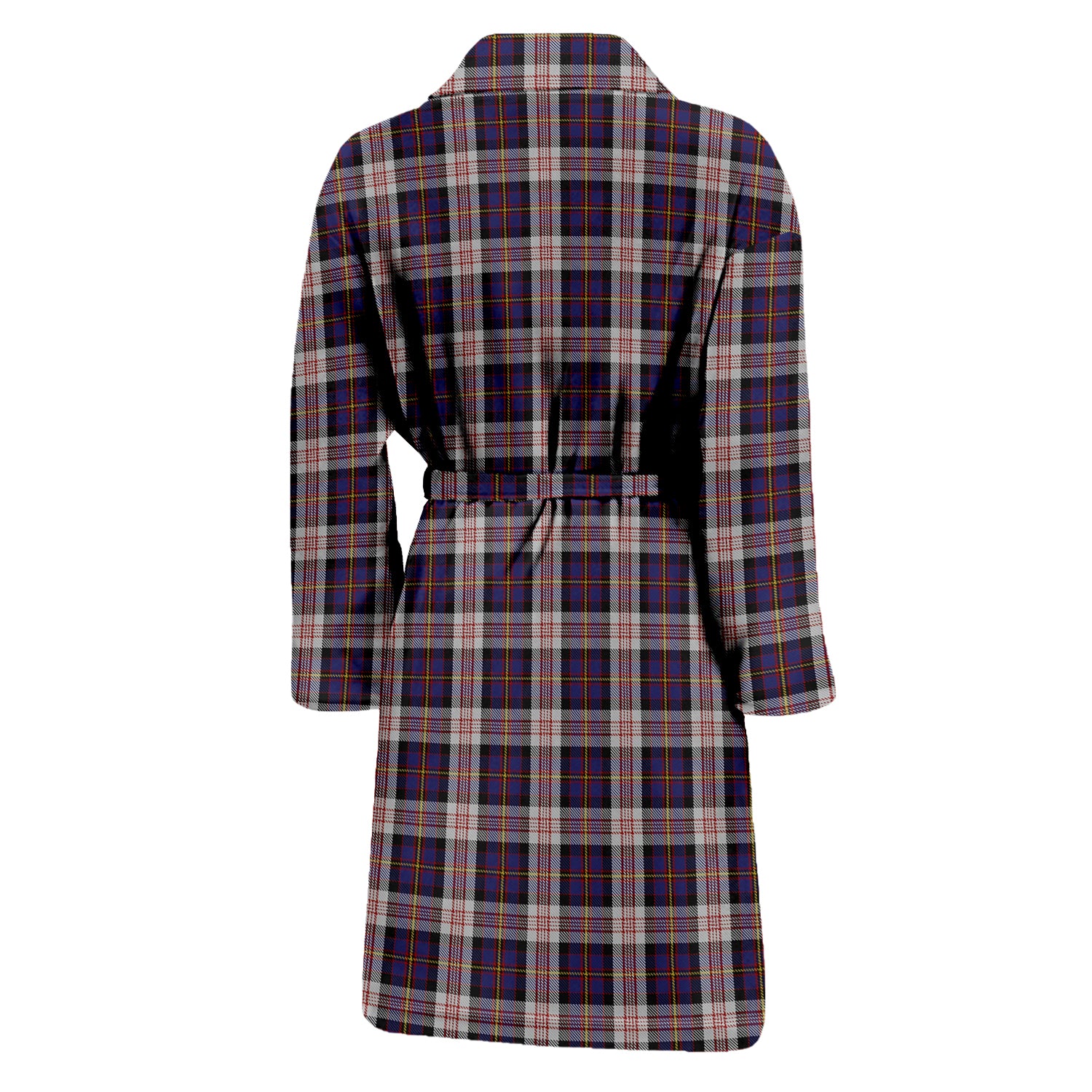 Cameron of Erracht Dress Tartan Bathrobe with Family Crest - Tartan Vibes Clothing