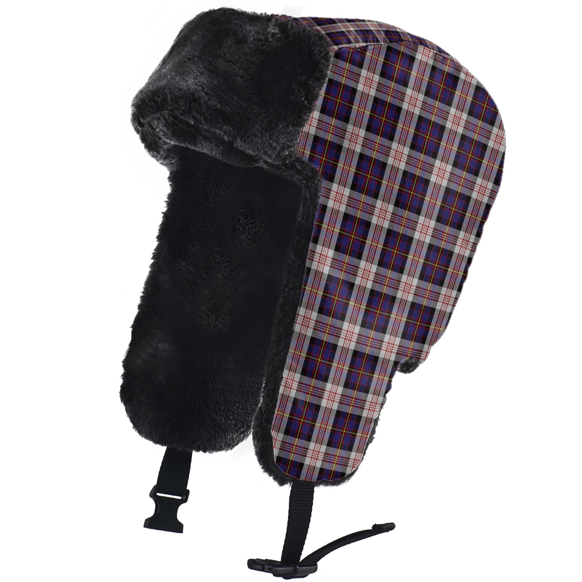 Cameron of Erracht Dress Tartan Winter Trapper Hat - Tartanvibesclothing