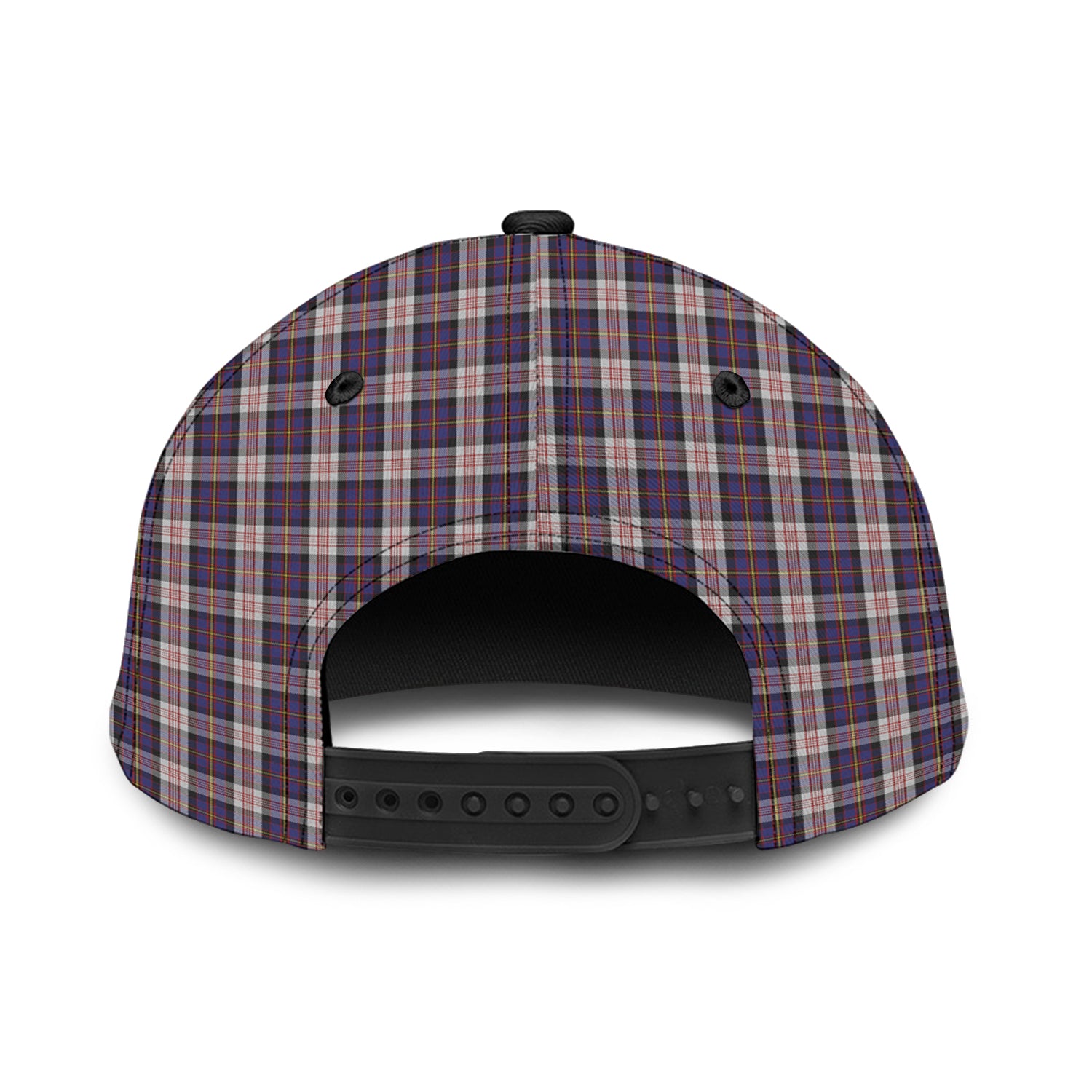 Cameron of Erracht Dress Tartan Classic Cap with Family Crest - Tartan Vibes Clothing